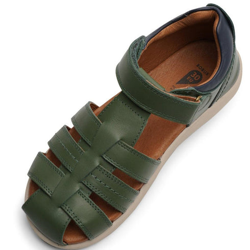 Bobux Kid+ Plus Roam Forest Navy Closed Toe Sandal